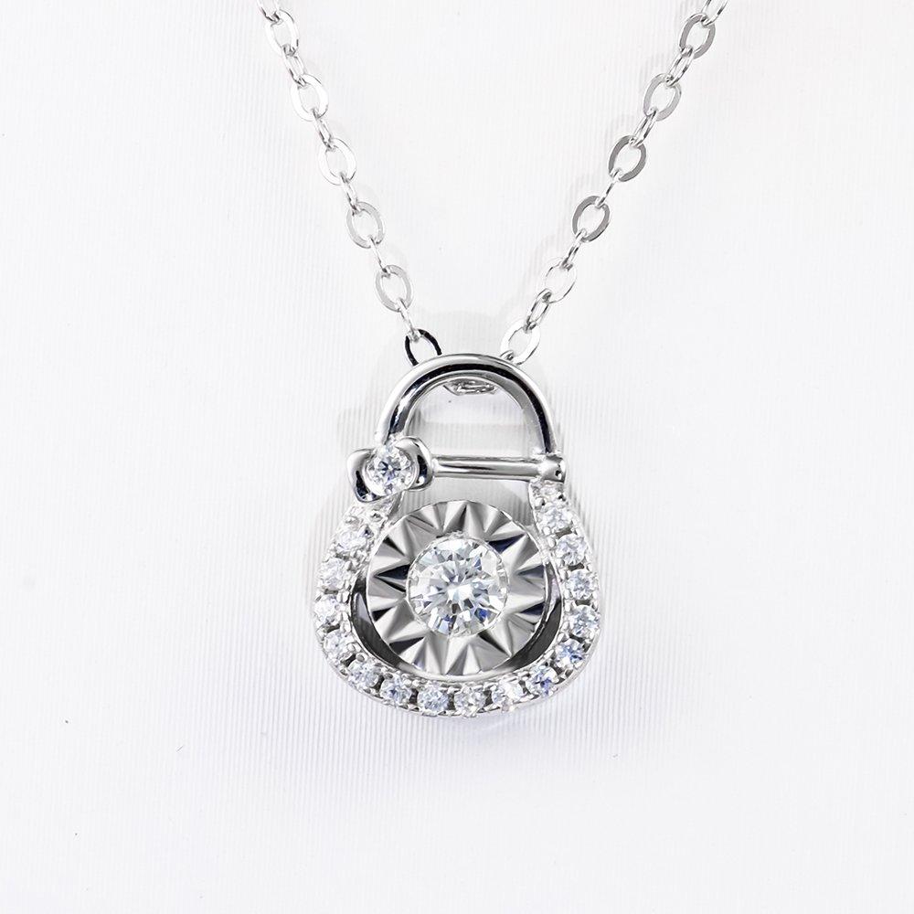 Blessing-Bag Moissanite Pendant
